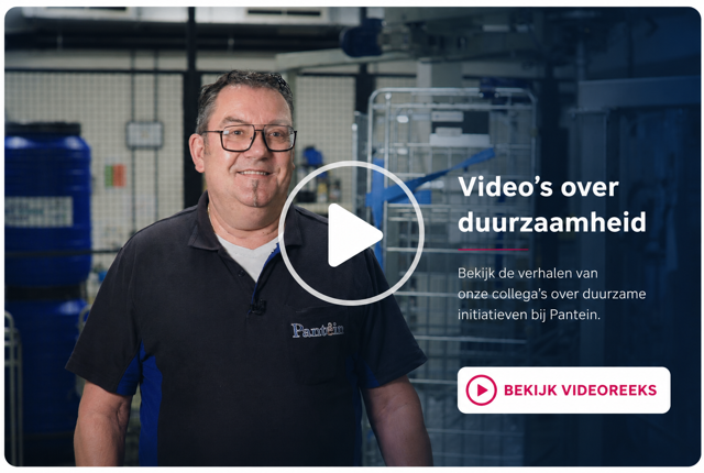 Theo, medewerker logistiek, verteld over duurzaamheid bij Pantein