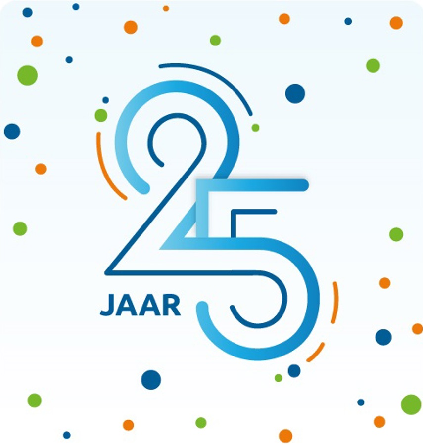 Logo 25 jaar Pantein